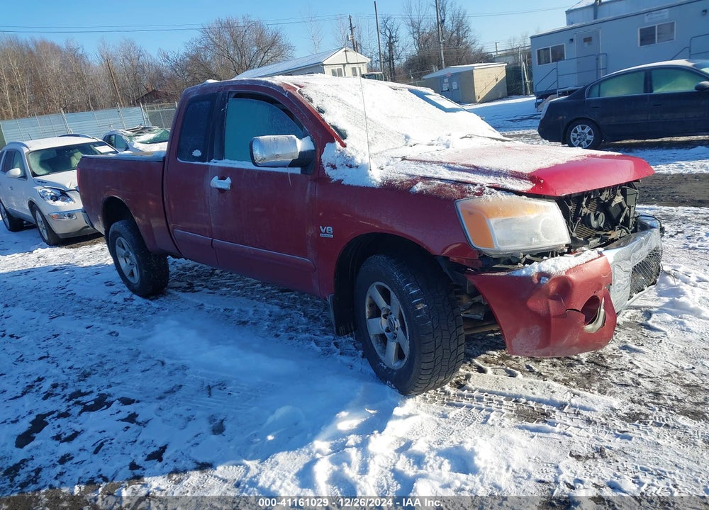 2004 NISSAN TITAN SE VIN: 1N6AA06A34N587205