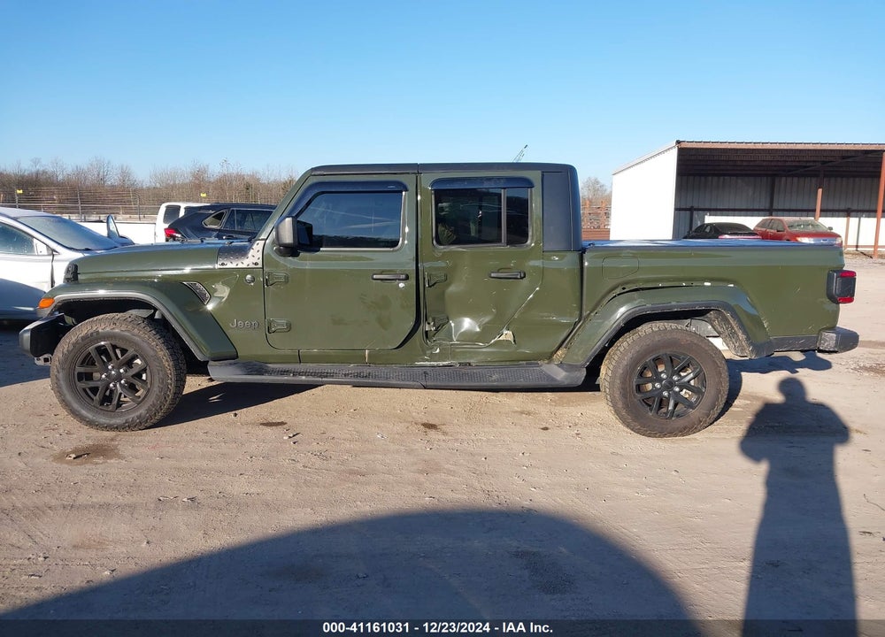 2021 JEEP GLADIATOR SPORT S 4X4 VIN: 1C6HJTAG8ML624511