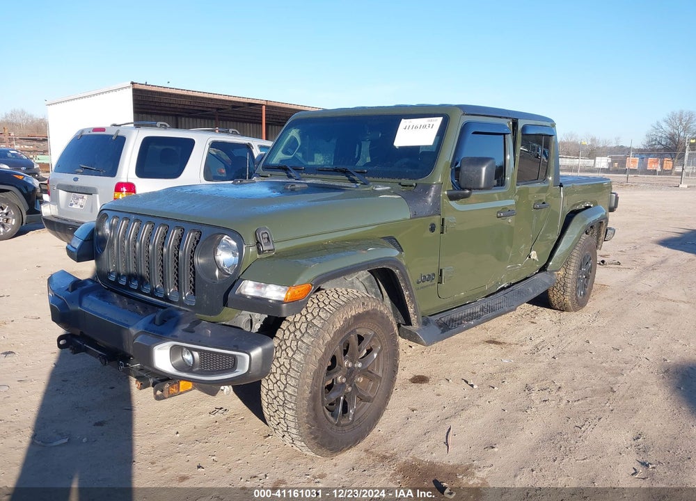 2021 JEEP GLADIATOR SPORT S 4X4 VIN: 1C6HJTAG8ML624511