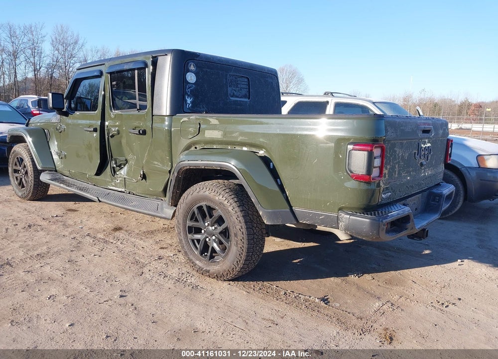 2021 JEEP GLADIATOR SPORT S 4X4 VIN: 1C6HJTAG8ML624511