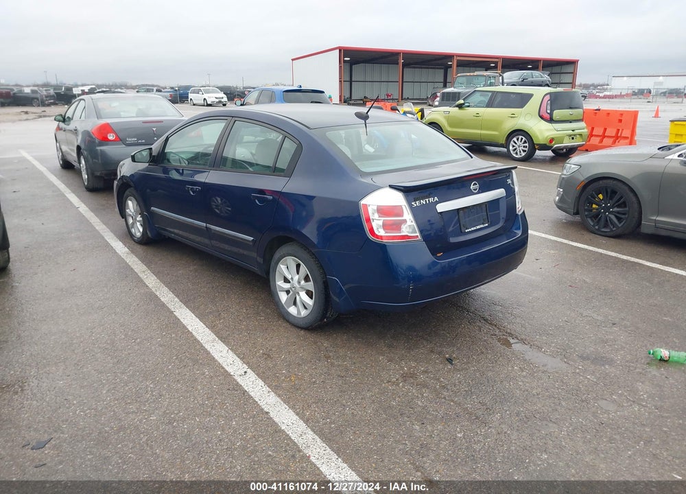 2011 NISSAN SENTRA VIN: 3N1AB6AP8BL627843