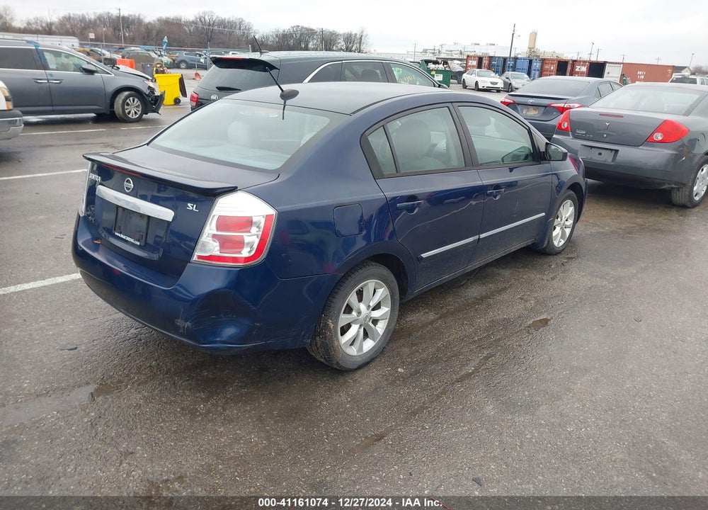 2011 NISSAN SENTRA VIN: 3N1AB6AP8BL627843