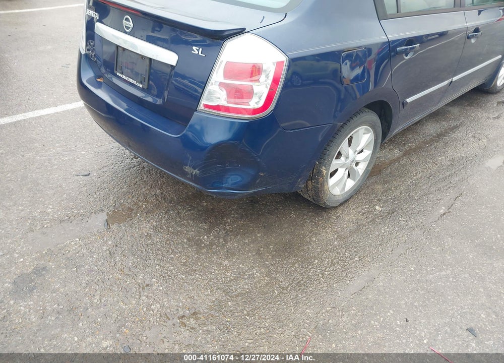 2011 NISSAN SENTRA VIN: 3N1AB6AP8BL627843