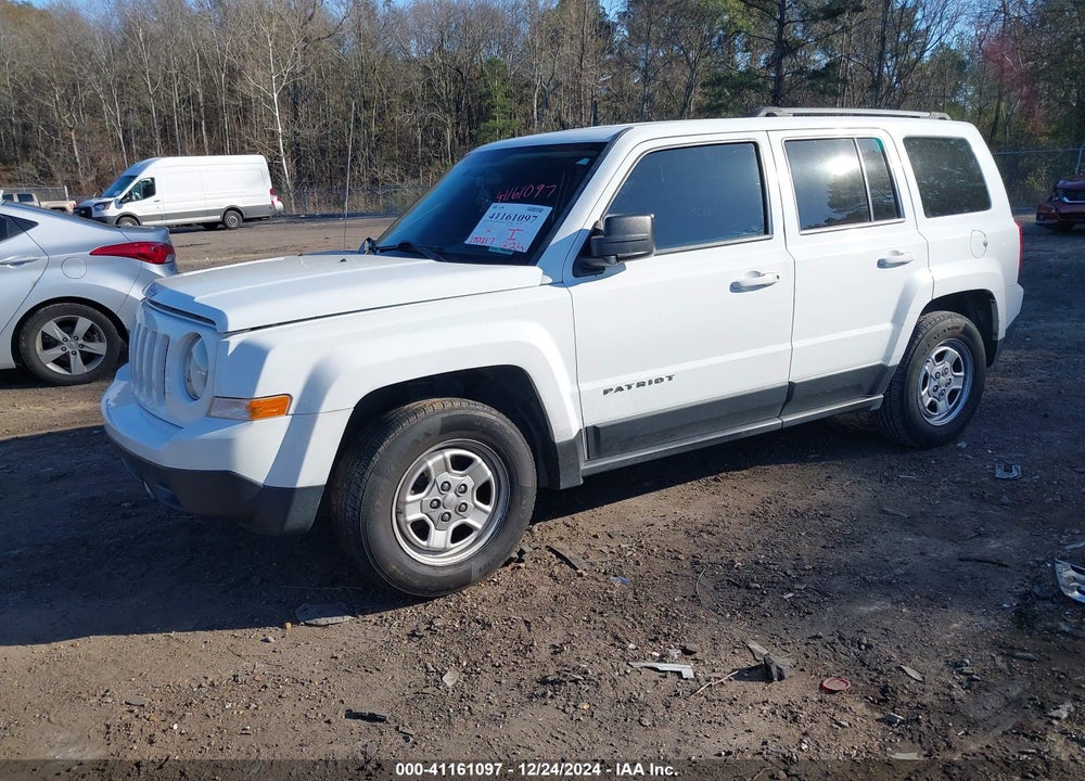 2015 JEEP PATRIOT SPORT VIN: 1C4NJPBB5FD313542