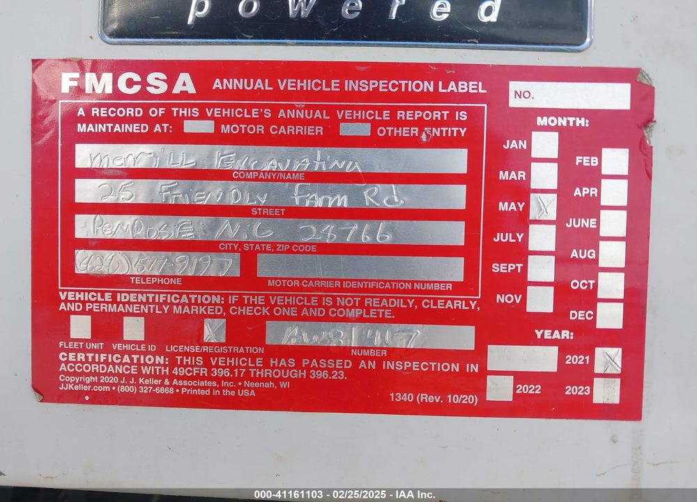 2007 STERLING TRUCK AT 9500 VIN: 2FWJA3CV47AW81417
