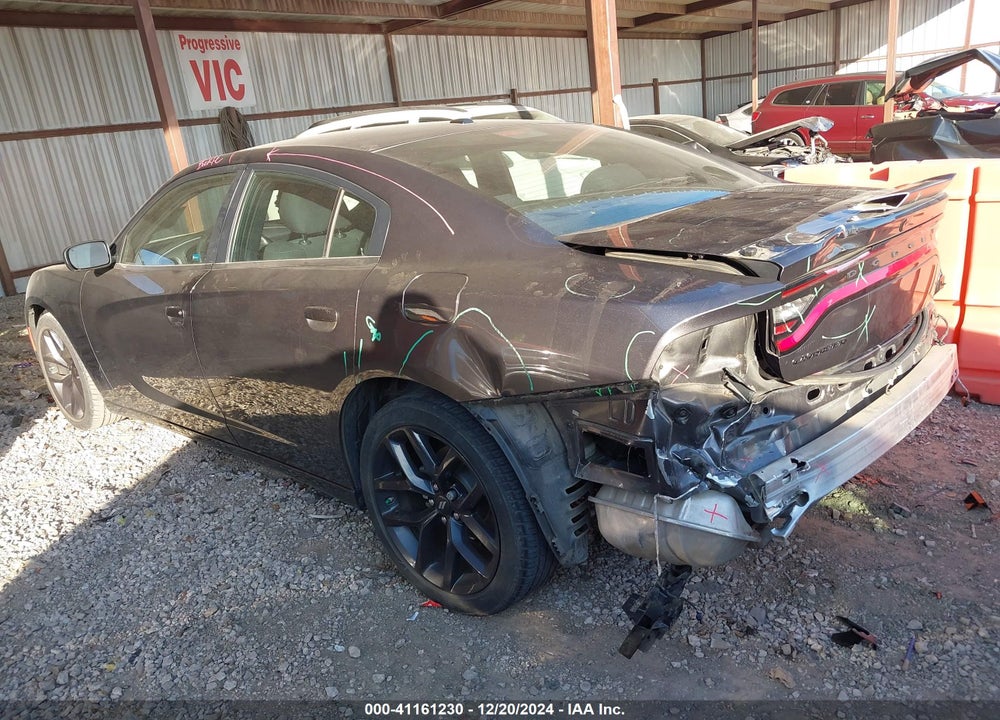 2022 DODGE CHARGER SXT RWD VIN: 2C3CDXBG9NH235038