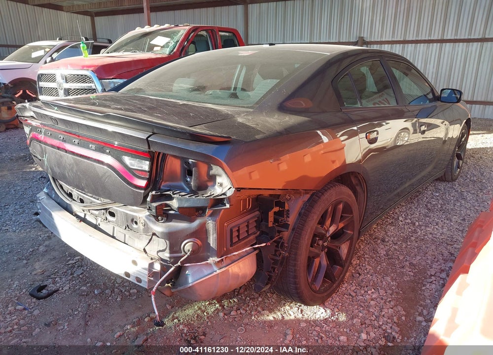 2022 DODGE CHARGER SXT RWD VIN: 2C3CDXBG9NH235038