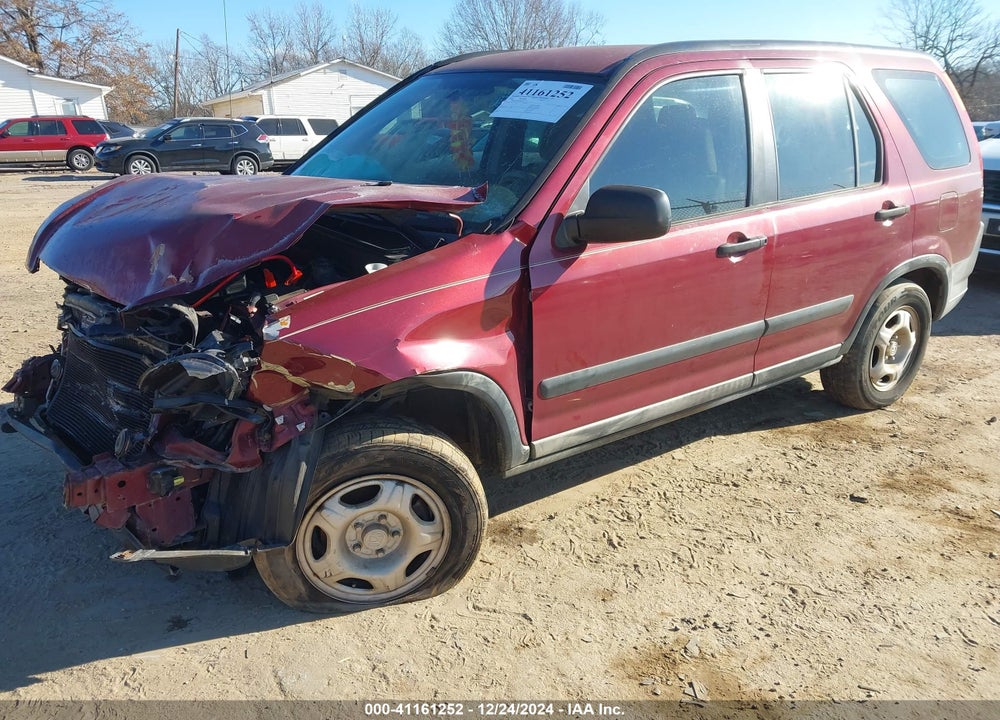 2002 HONDA CR-V LX VIN: JHLRD78432C012711