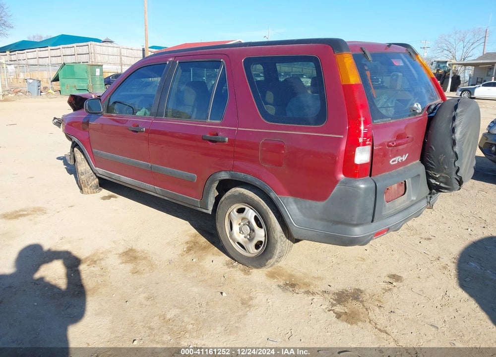 2002 HONDA CR-V LX VIN: JHLRD78432C012711