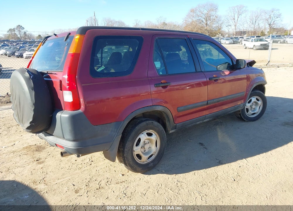 2002 HONDA CR-V LX VIN: JHLRD78432C012711