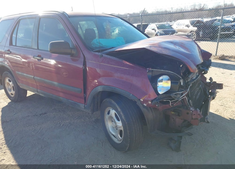 2002 HONDA CR-V LX VIN: JHLRD78432C012711