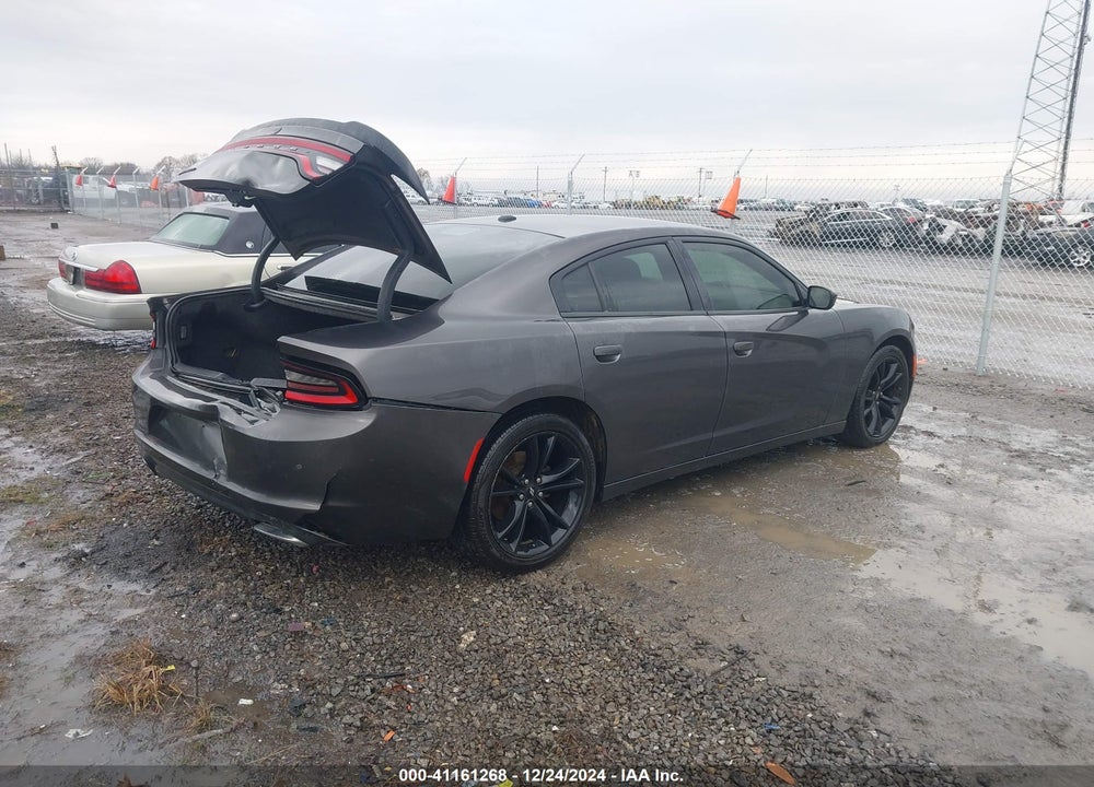 2018 DODGE CHARGER SXT RWD VIN: 2C3CDXBG6JH196211