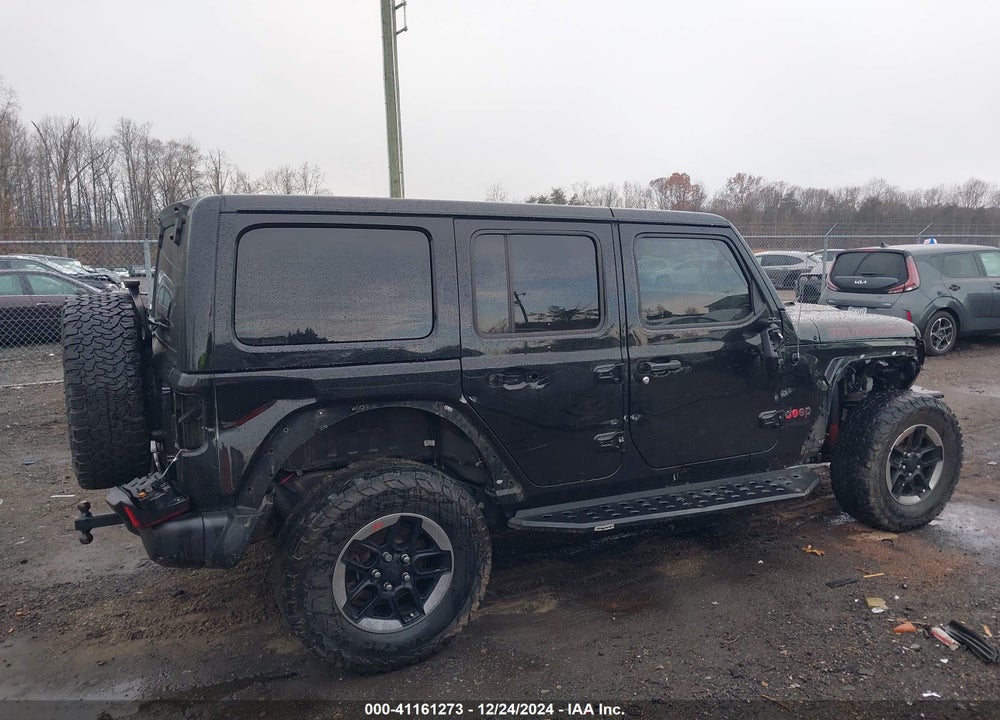 2018 JEEP WRANGLER UNLIMITED RUBICON 4X4 VIN: 1C4HJXFG4JW184693
