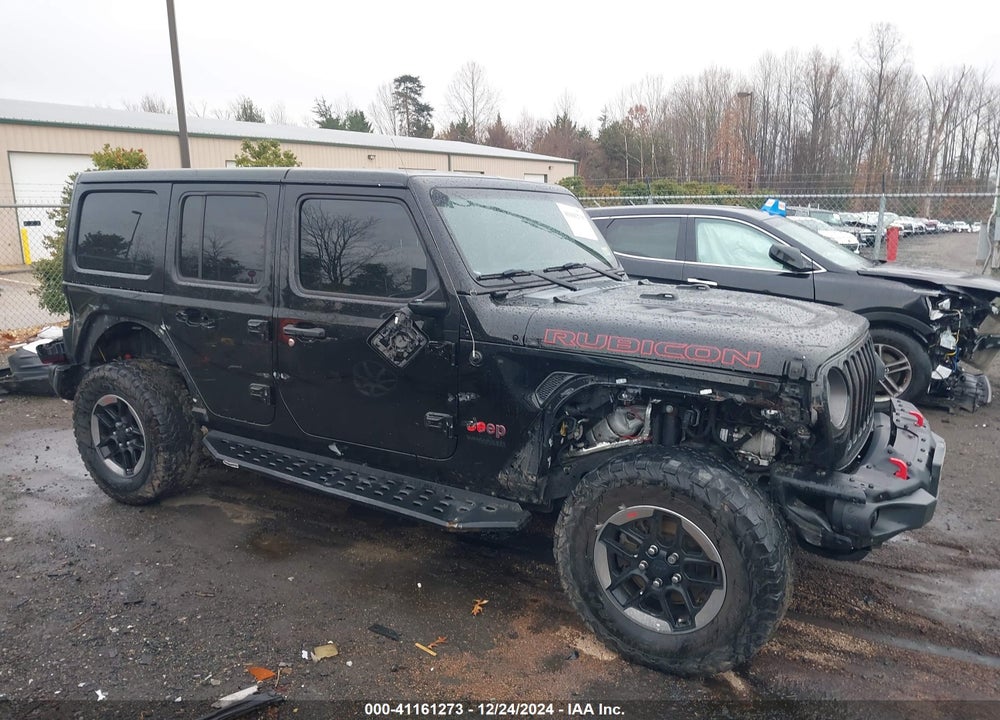 2018 JEEP WRANGLER UNLIMITED RUBICON 4X4 VIN: 1C4HJXFG4JW184693