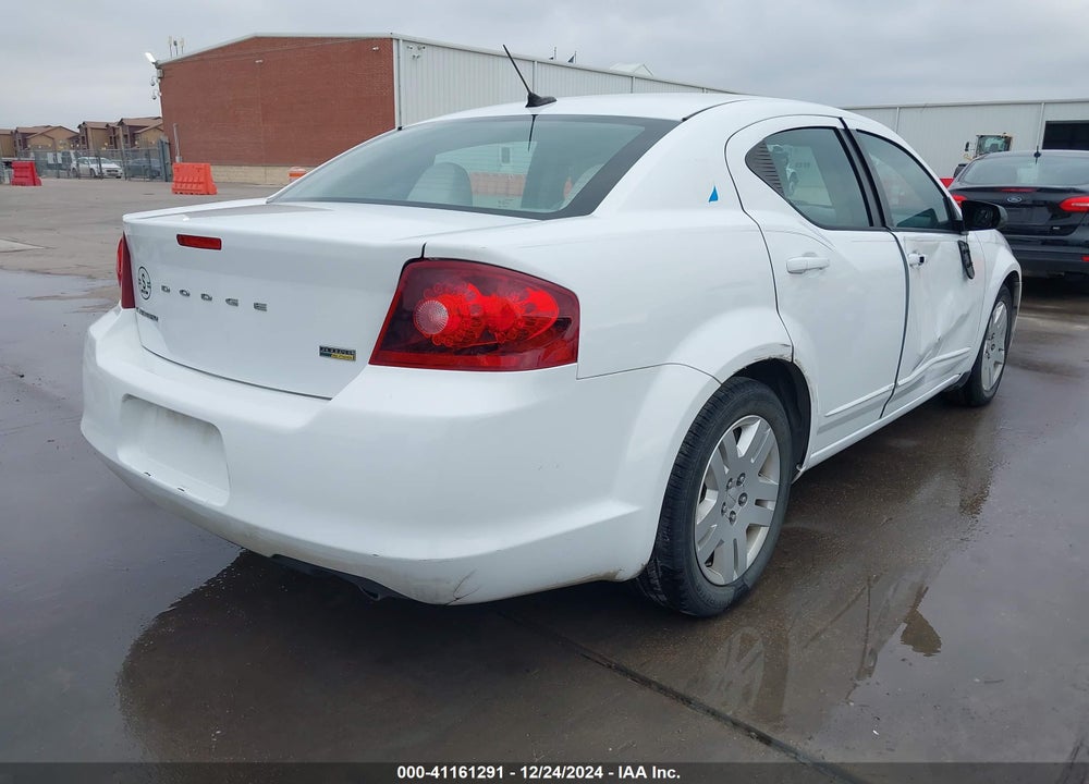 2012 DODGE AVENGER VIN: 1C3CDZAG1CN251932