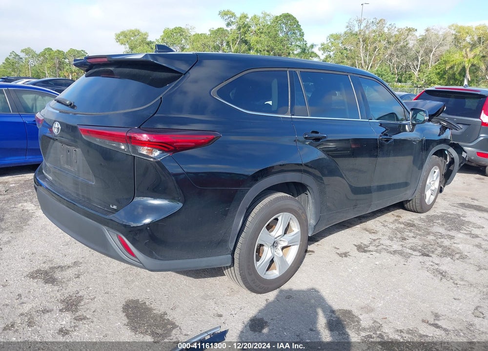 2020 TOYOTA HIGHLANDER LE VIN: 5TDZZRAHXLS013443