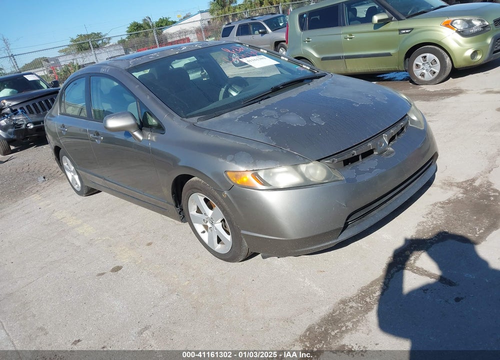 2006 HONDA CIVIC EX VIN: 2HGFA16876H515321