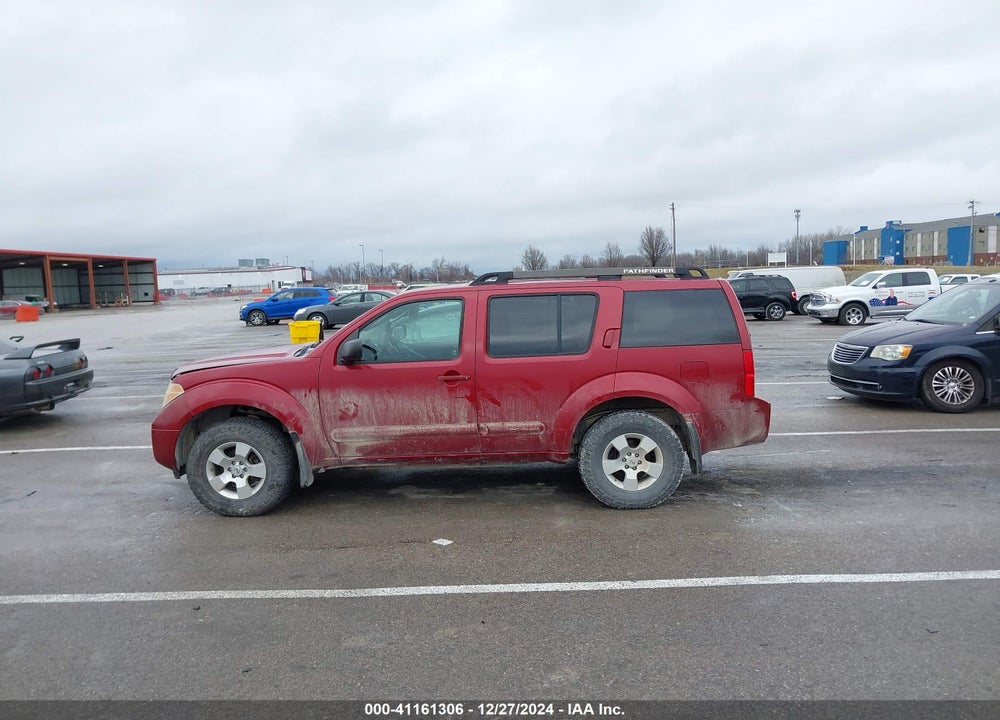 2007 NISSAN PATHFINDER S VIN: 5N1AR18W27C641051