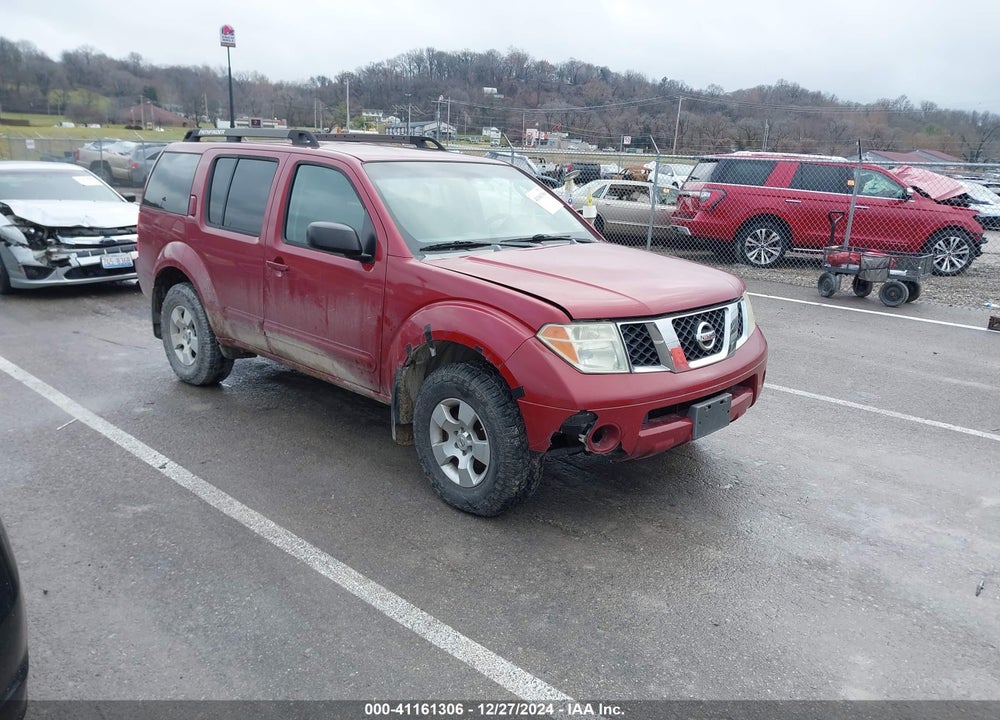 2007 NISSAN PATHFINDER S VIN: 5N1AR18W27C641051