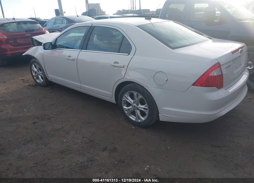 2012 FORD FUSION VIN: 3FAHP0HA3CR391277