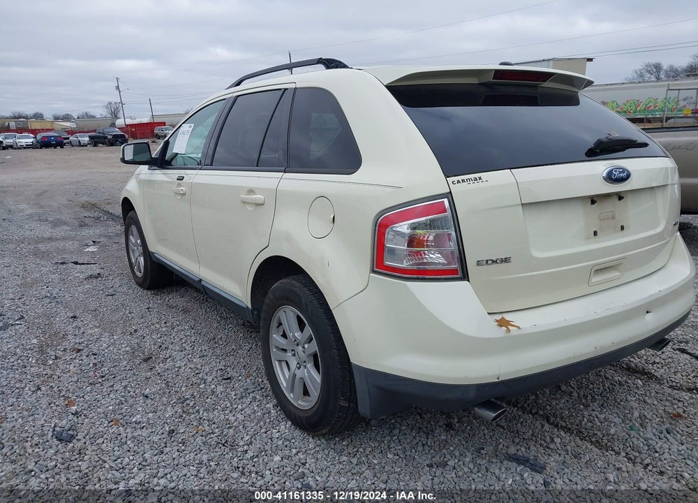 2008 FORD EDGE SEL VIN: 2FMDK38C58BA83524