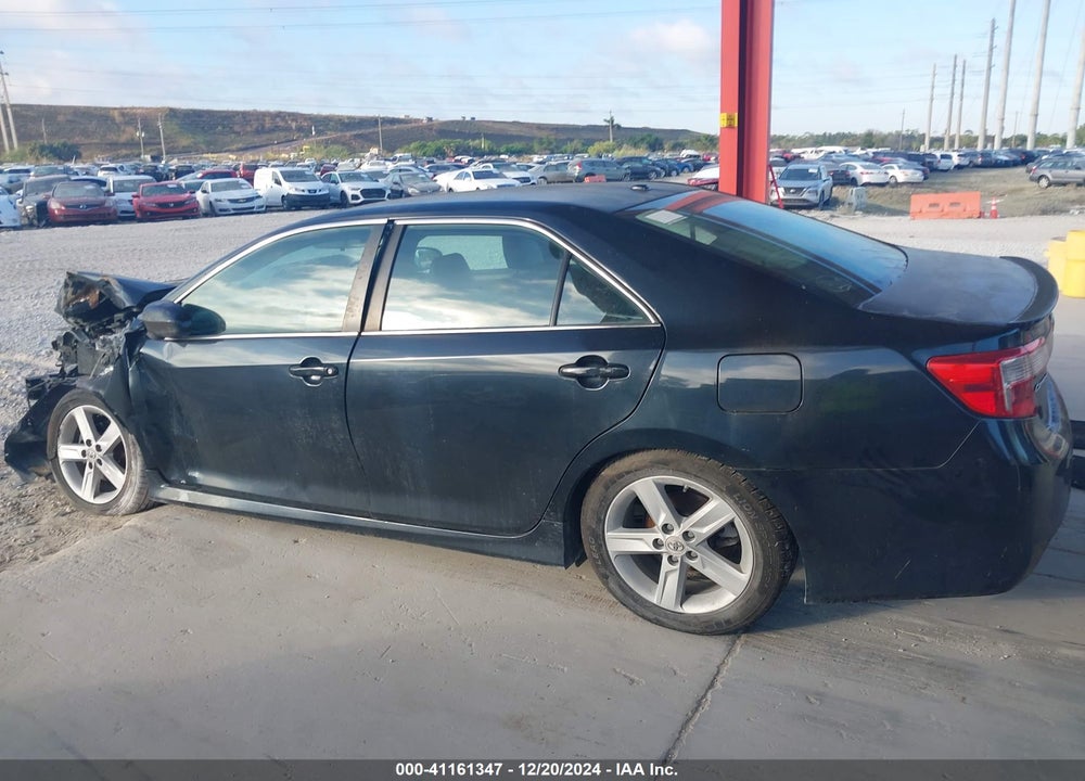 2012 TOYOTA CAMRY SE VIN: 4T1BF1FK6CU156770