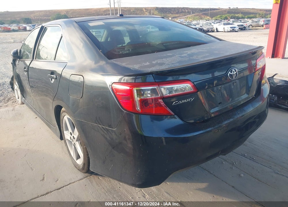 2012 TOYOTA CAMRY SE VIN: 4T1BF1FK6CU156770