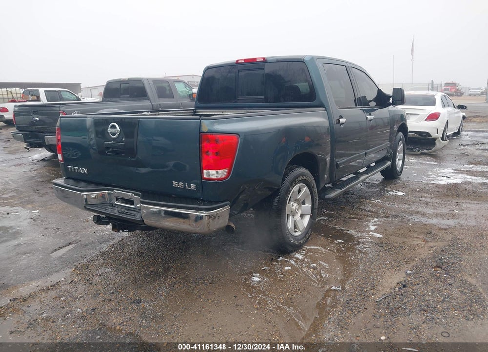 2004 NISSAN TITAN LE VIN: 1N6AA07A04N526330