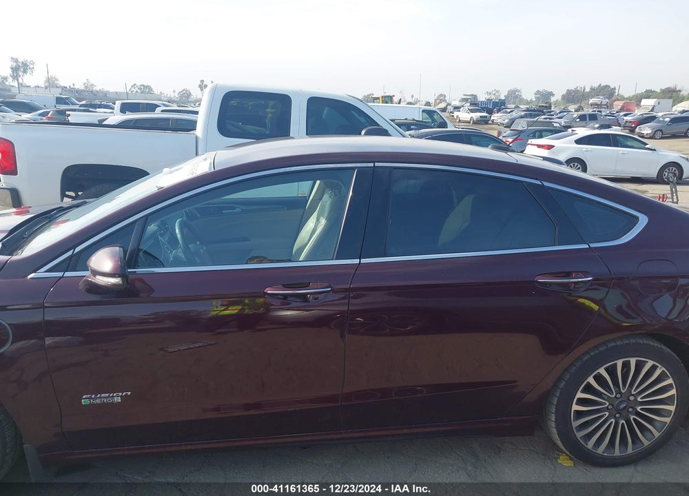 2017 FORD FUSION ENERGI SE LUXURY VIN: 3FA6P0PU8HR142189