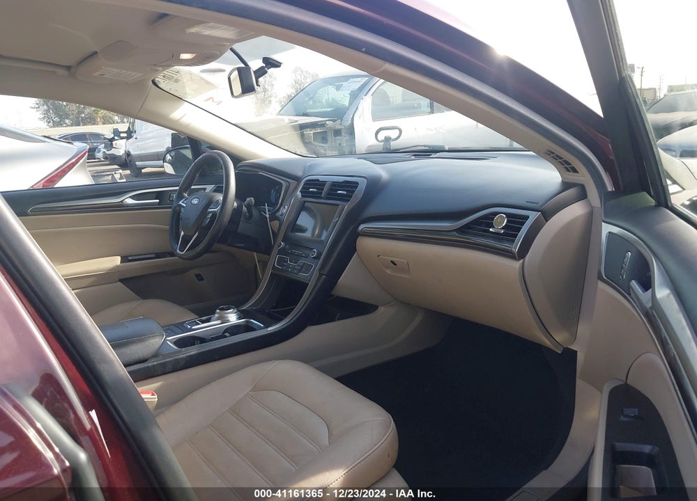 2017 FORD FUSION ENERGI SE LUXURY VIN: 3FA6P0PU8HR142189