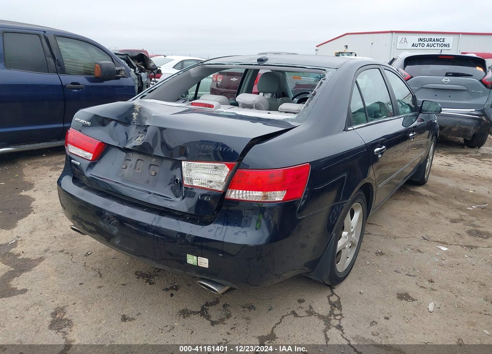 2008 HYUNDAI SONATA LIMITED V6/SE V6 VIN: 5NPEU46F28H315636