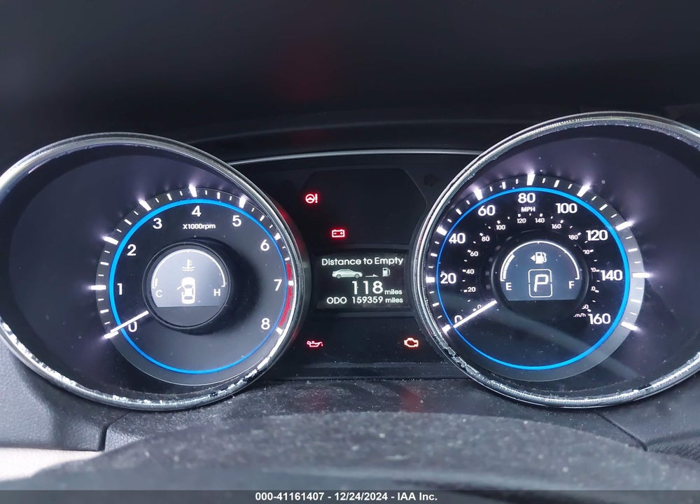 2014 HYUNDAI SONATA GLS VIN: 5NPEB4AC1EH943427