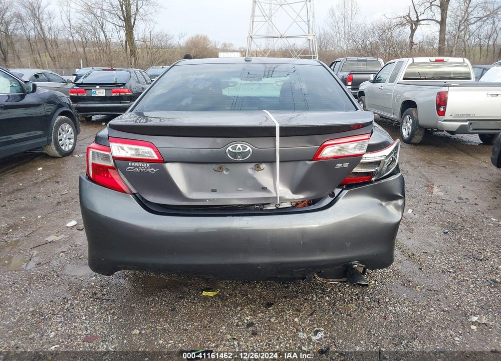 2013 TOYOTA CAMRY SE VIN: 4T1BF1FK7DU294576