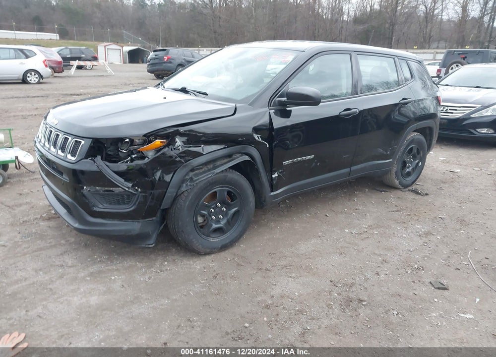 2021 JEEP COMPASS SPORT FWD VIN: 3C4NJCAB7MT522959