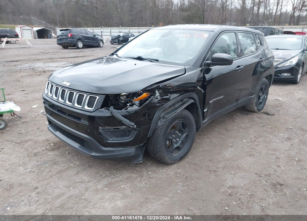 2021 JEEP COMPASS SPORT FWD VIN: 3C4NJCAB7MT522959