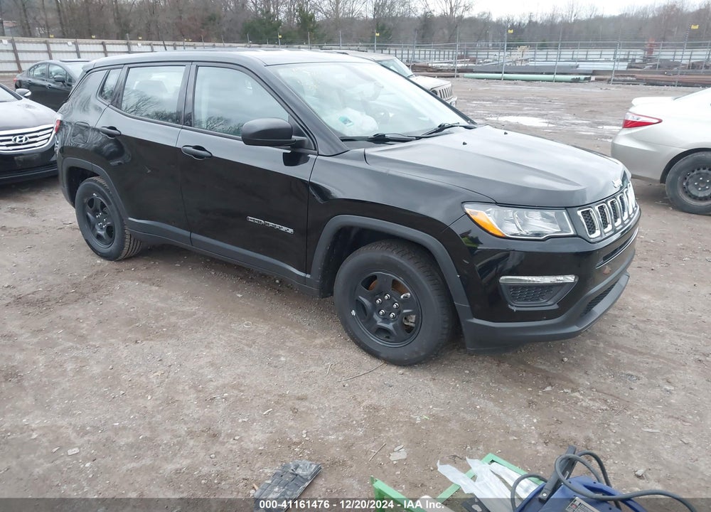 2021 JEEP COMPASS SPORT FWD VIN: 3C4NJCAB7MT522959