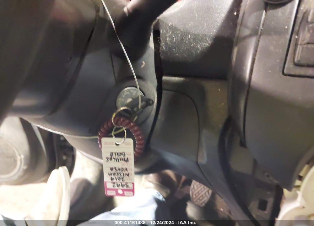 2014 NISSAN VERSA 1.6 S+ VIN: 3N1CN7AP9EL855036