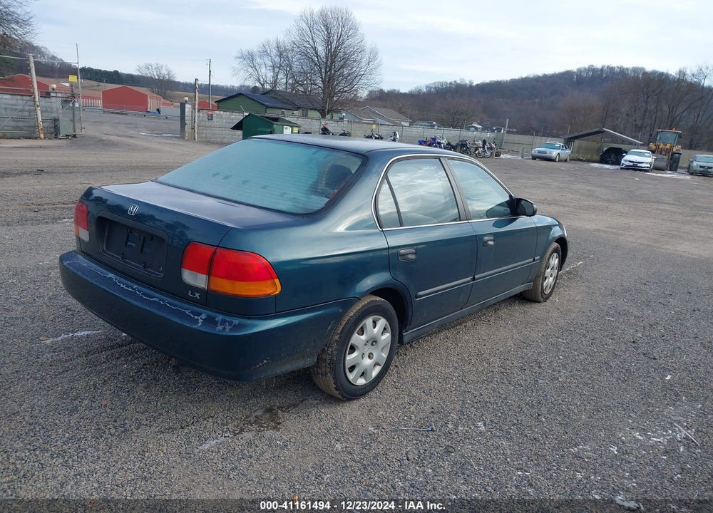 1998 HONDA CIVIC LX VIN: 1HGEJ6676WL032938
