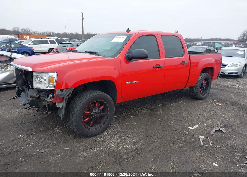 2013 GMC SIERRA 1500 SLE VIN: 3GTP2VE72DG278394