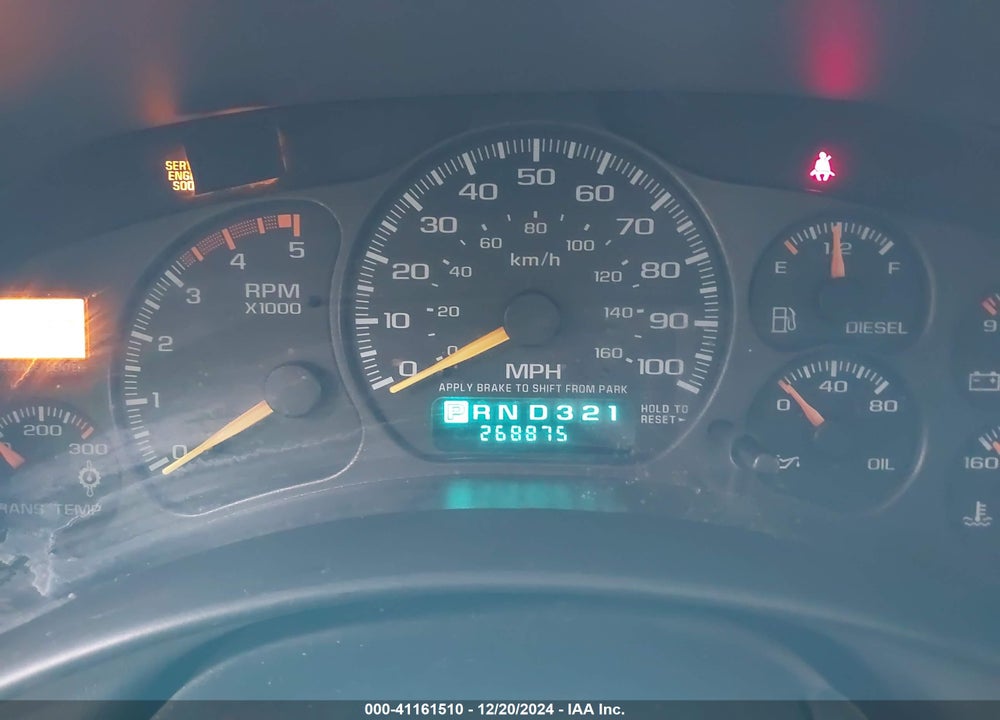 2001 CHEVROLET SILVERADO 2500HD LS VIN: 1GCHK23141F127068