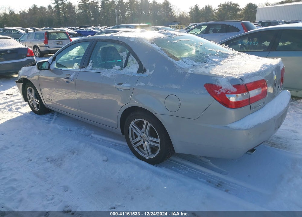 2008 LINCOLN MKZ VIN: 3LNHM28T78R603522