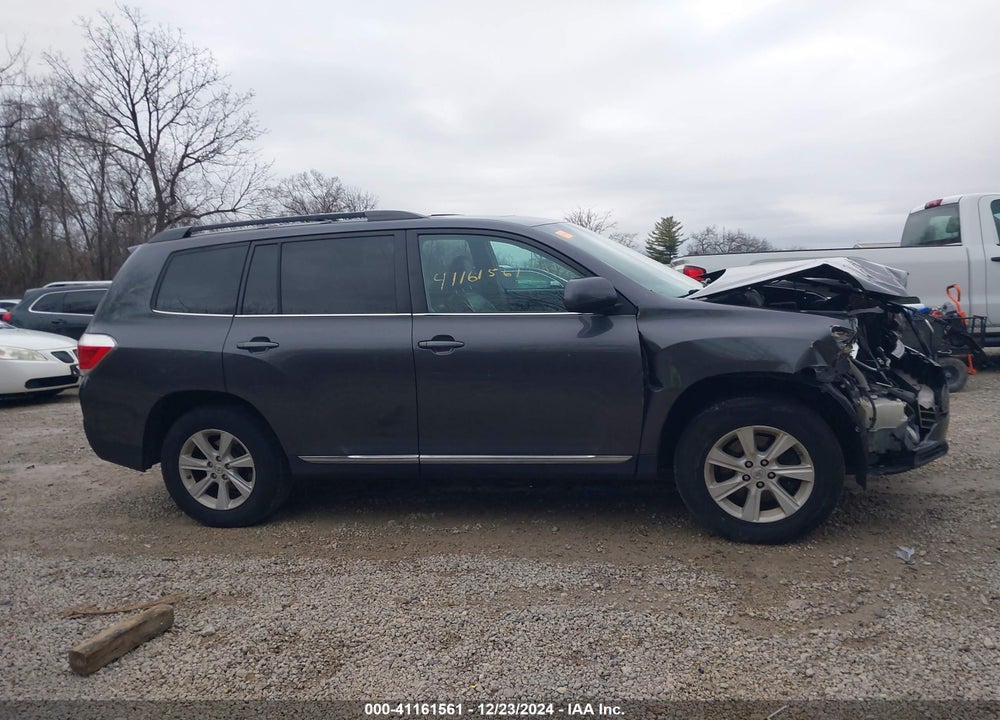 2013 TOYOTA HIGHLANDER SE V6 VIN: 5TDBK3EHXDS256944