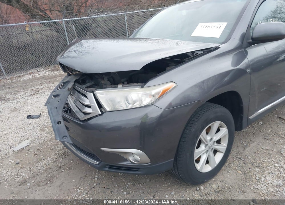 2013 TOYOTA HIGHLANDER SE V6 VIN: 5TDBK3EHXDS256944