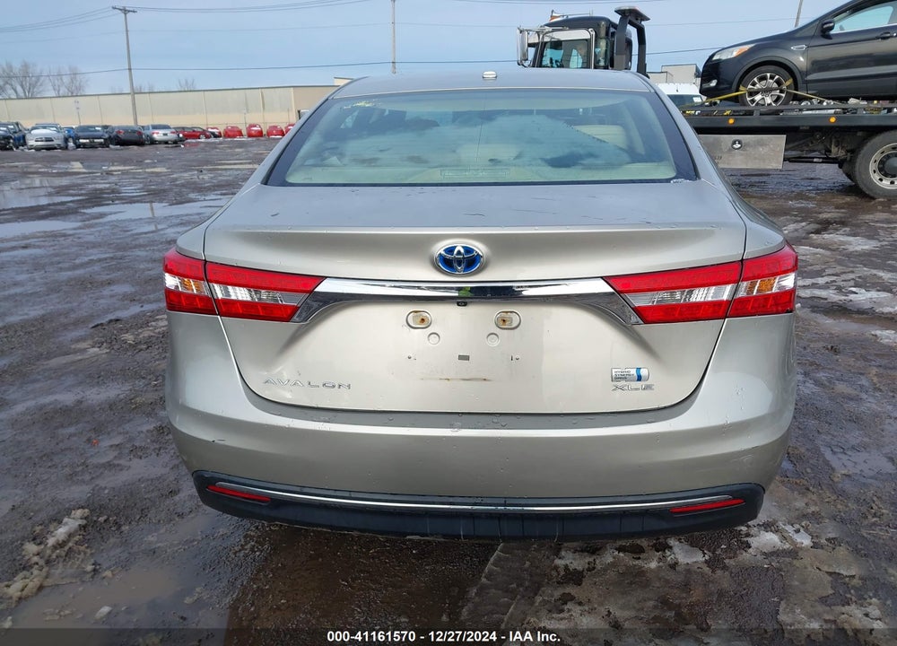 2013 TOYOTA AVALON HYBRID XLE TOURING VIN: 4T1BD1EB2DU010732