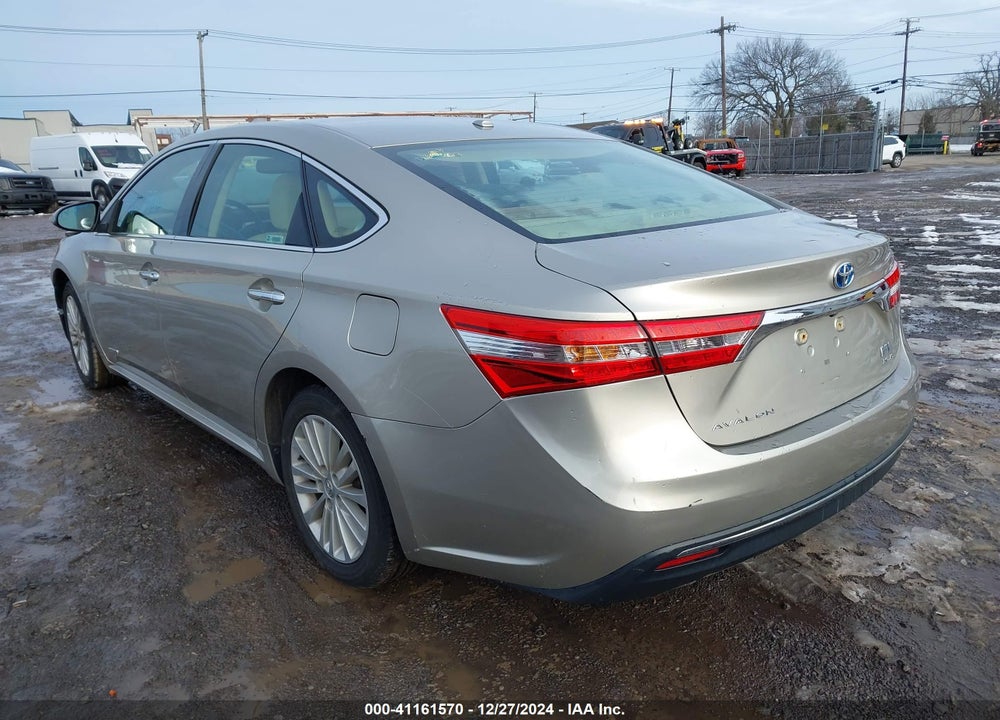 2013 TOYOTA AVALON HYBRID XLE TOURING VIN: 4T1BD1EB2DU010732