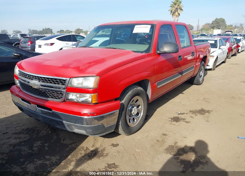 2006 CHEVROLET SILVERADO 1500 LS VIN: 2GCEC13V461281033