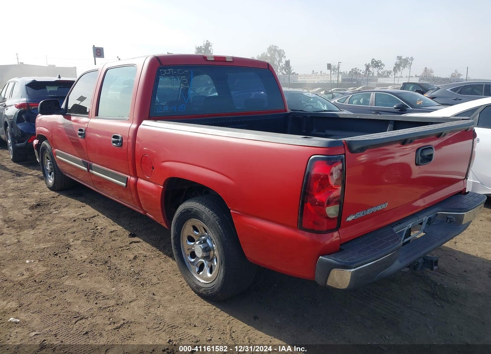 2006 CHEVROLET SILVERADO 1500 LS VIN: 2GCEC13V461281033