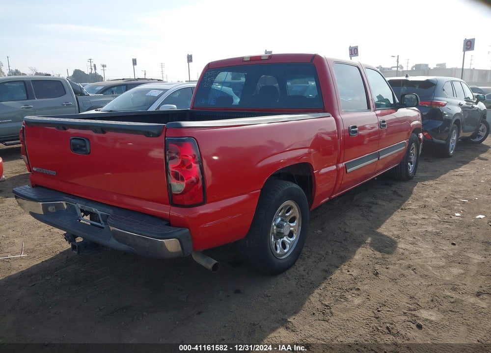 2006 CHEVROLET SILVERADO 1500 LS VIN: 2GCEC13V461281033