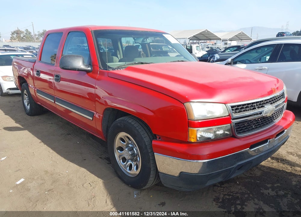 2006 CHEVROLET SILVERADO 1500 LS VIN: 2GCEC13V461281033