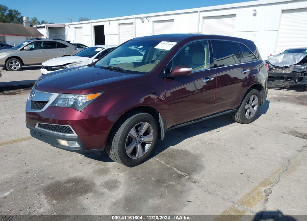 2013 ACURA MDX TECHNOLOGY PACKAGE VIN: 2HNYD2H36DH504372